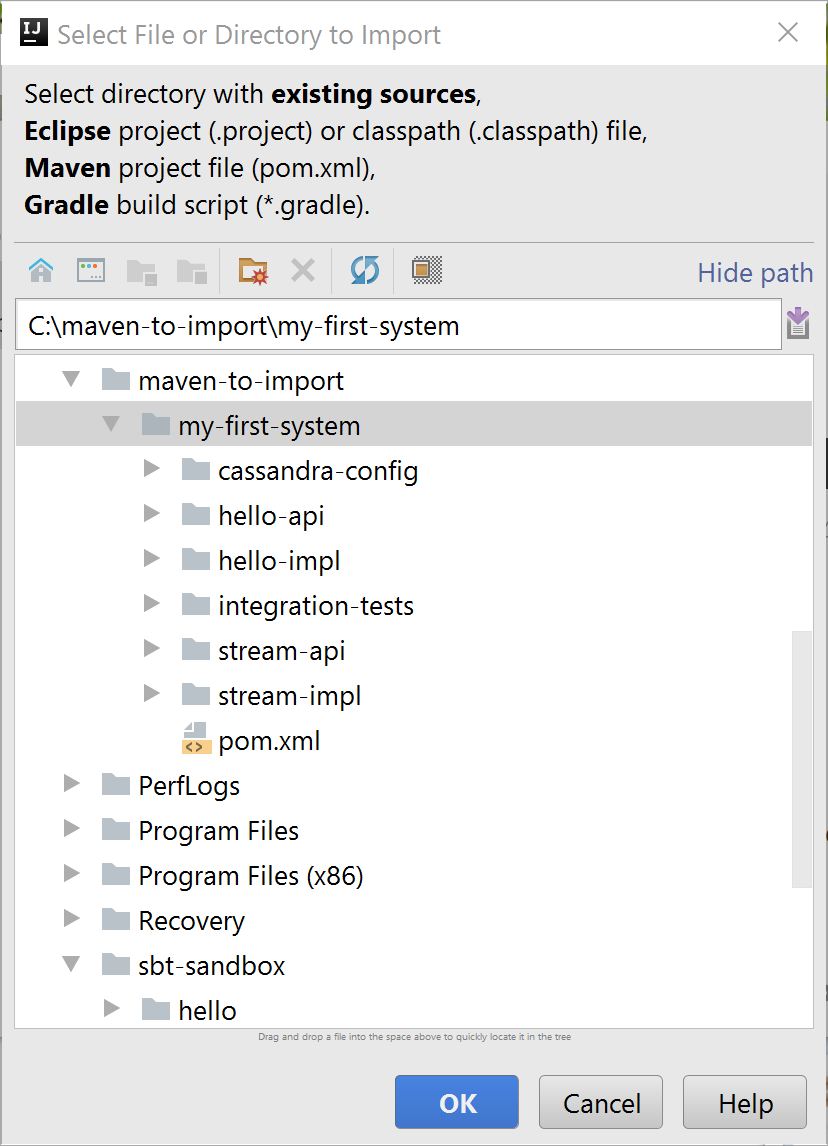 Becks sav Råd Lagom - Importing an existing Maven Project into Intellij